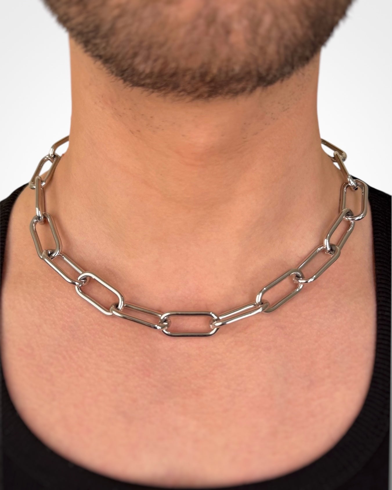 CABLE LINK CHAIN NECKLACE