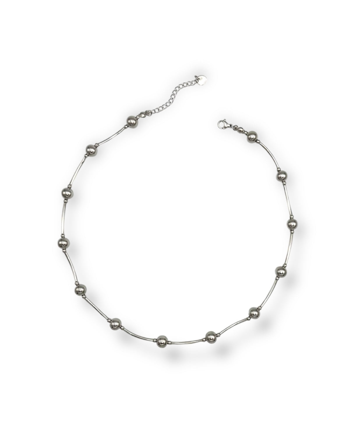 BALL & BAR CHAIN NECKLACE