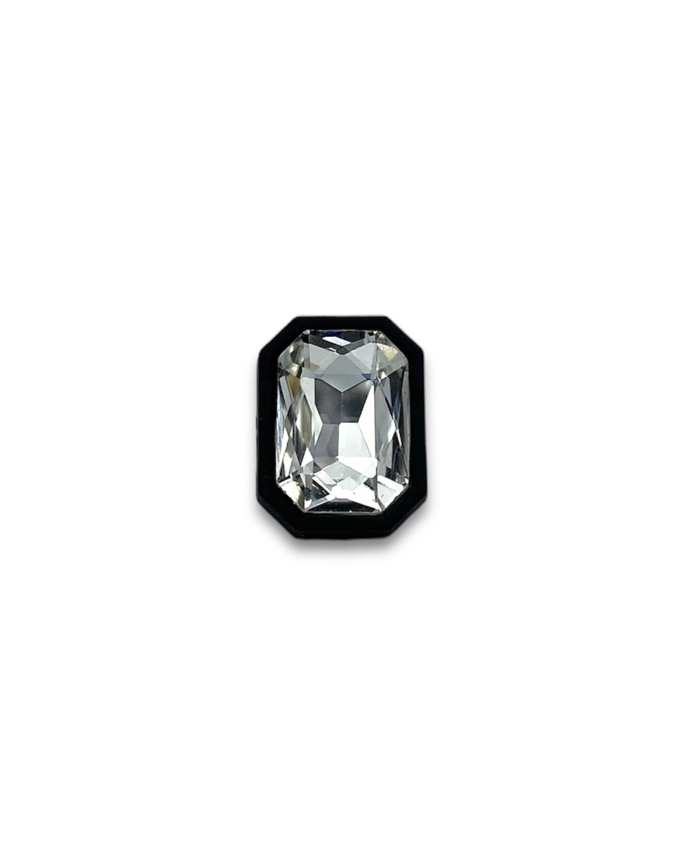 RESIN RADIANT CRYSTAL EARRINGS