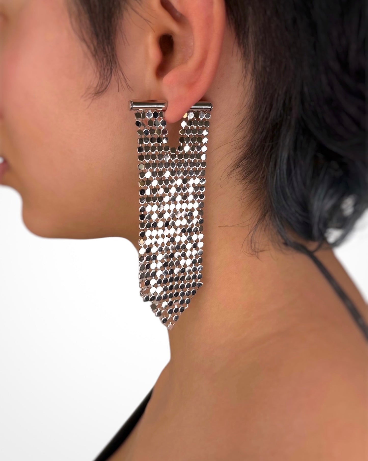 SEQUIN LONG EARRINGS