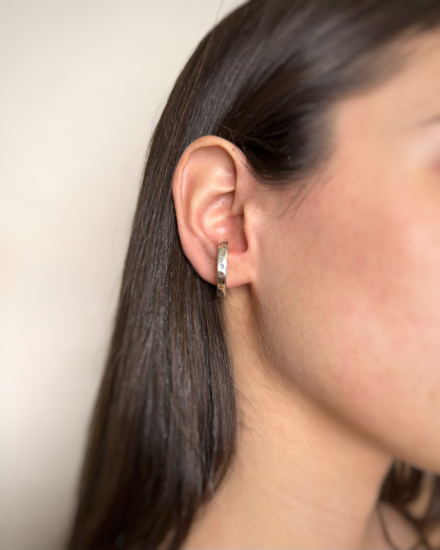 SILVER 925° PUNCHED EAR CUFF