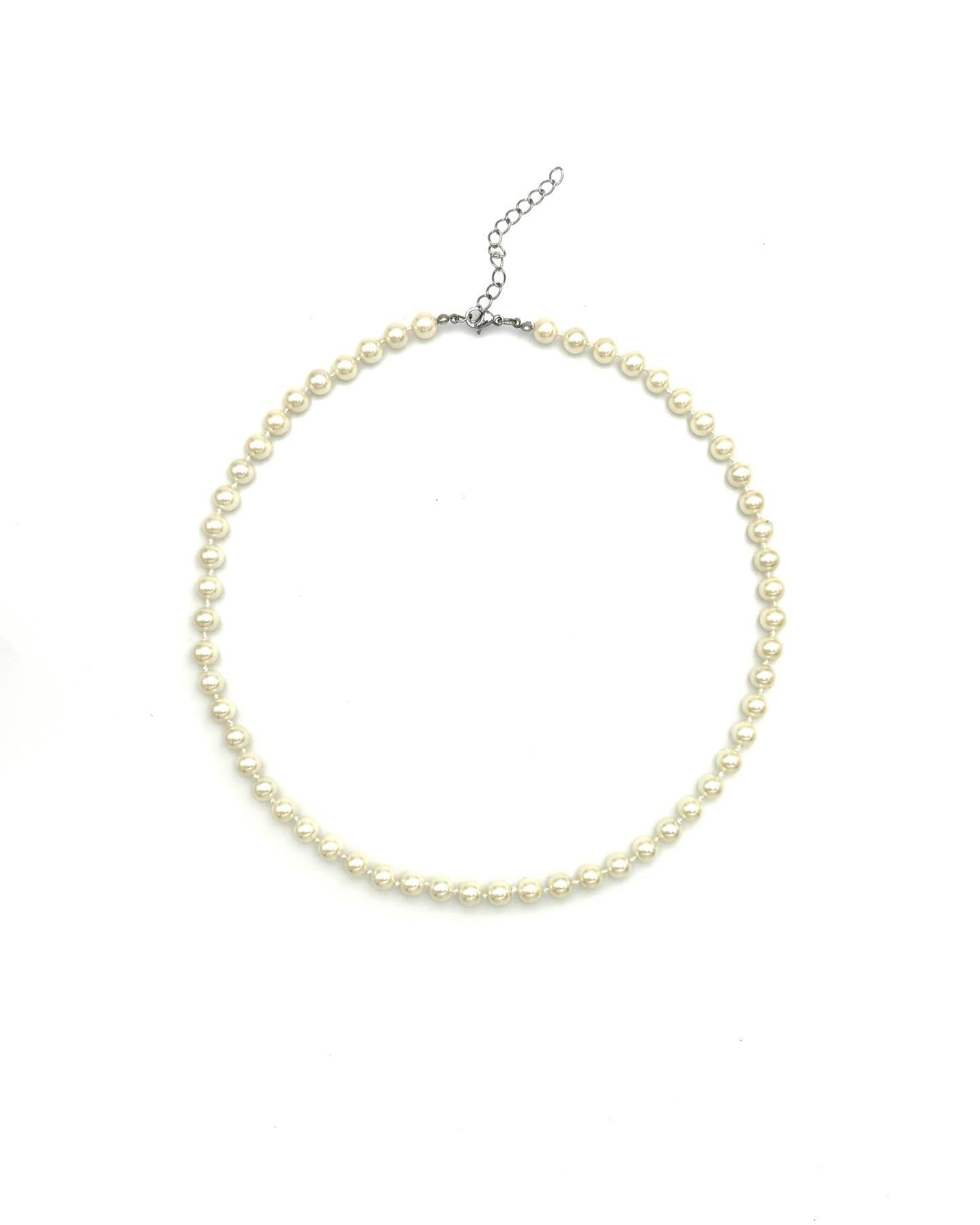 BEIGE PEARL NECKLACE