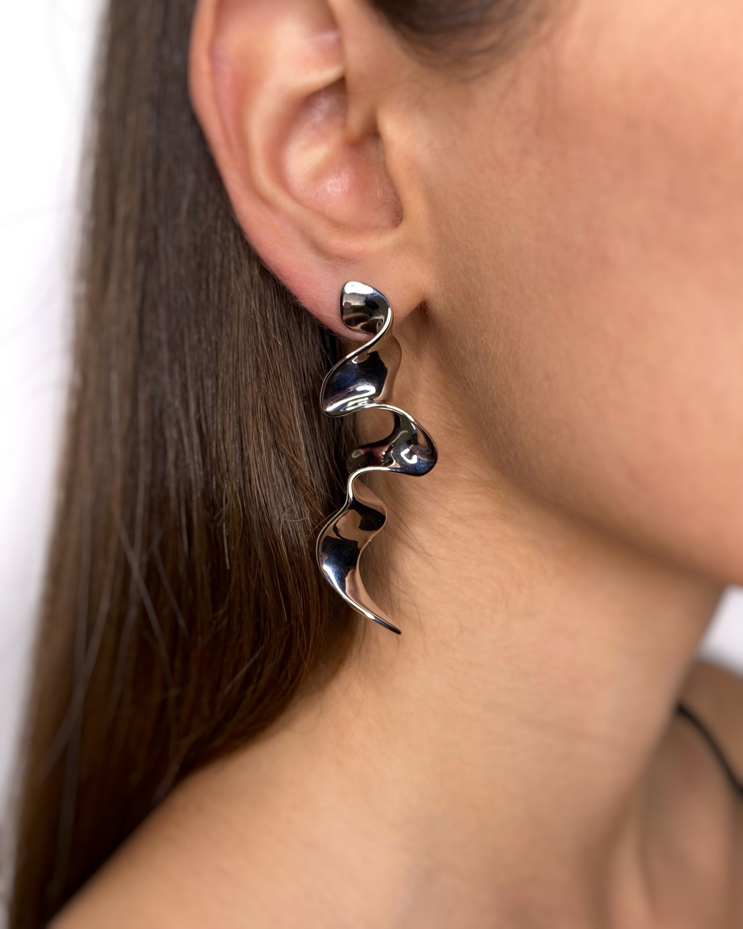 TWISTED STUD EARRINGS FVCKJEWELS