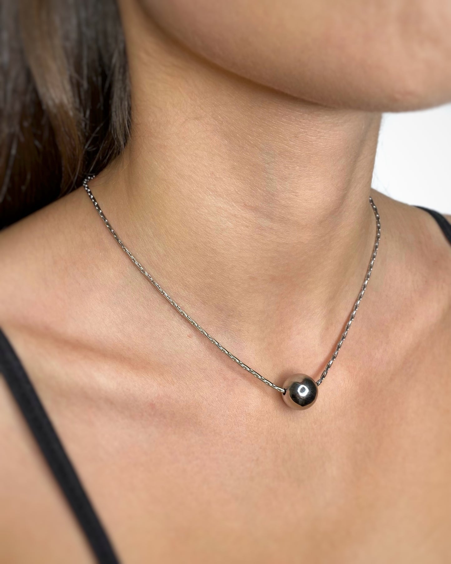 SINGLE BEAD NECKLACE FVCKJEWELS