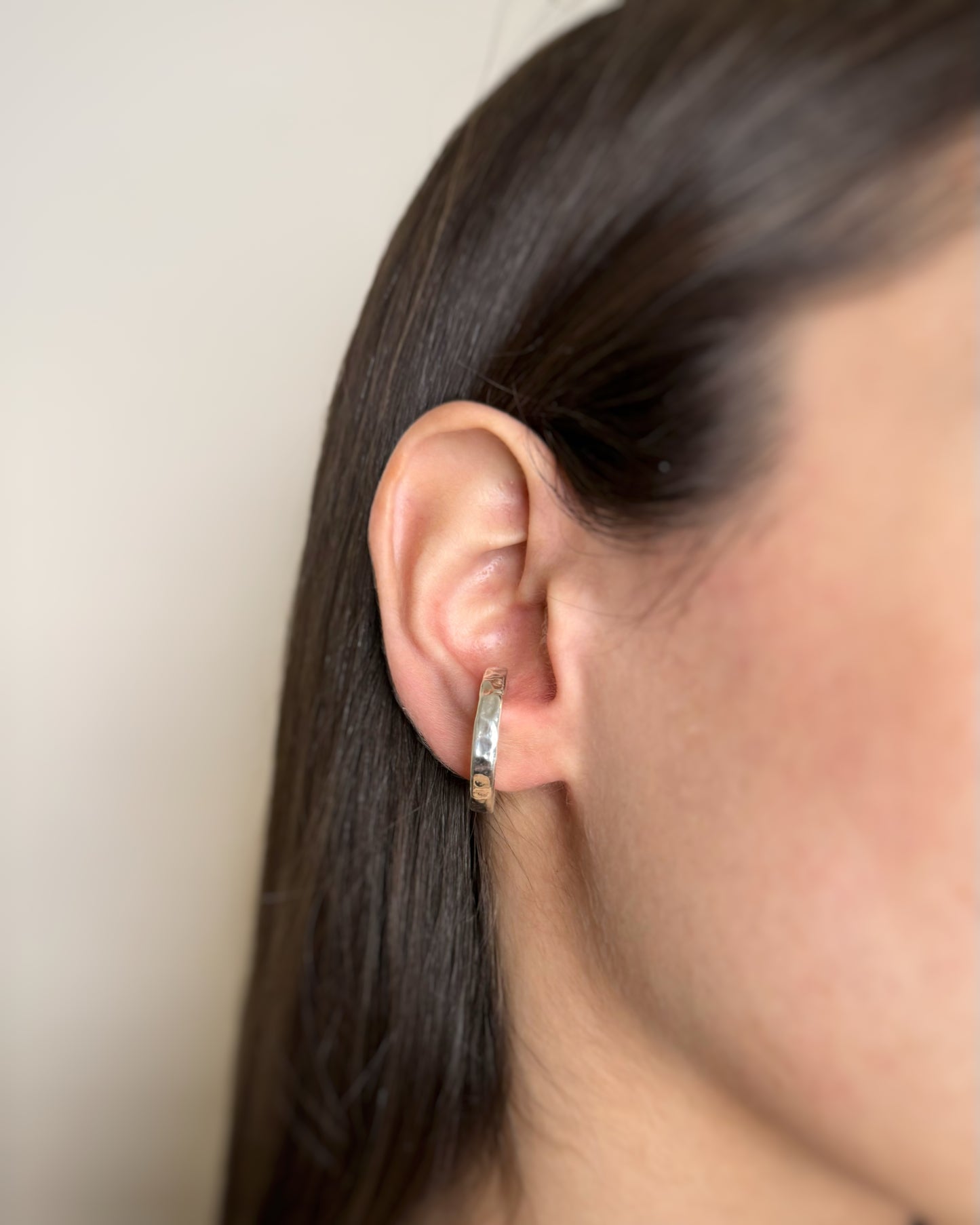SILVER 925° PUNCHED EAR CUFF