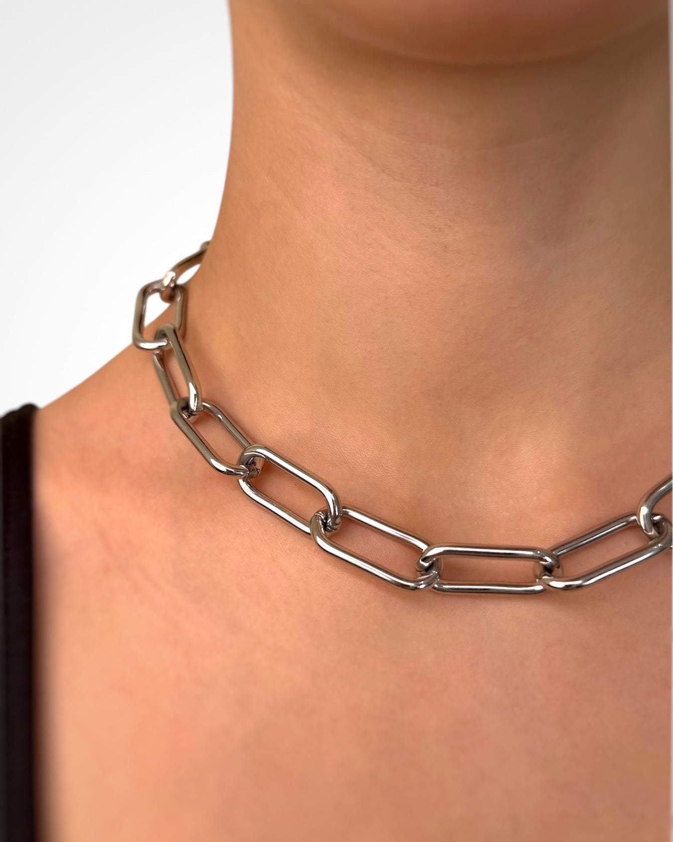 CABLE LINK CHAIN NECKLACE