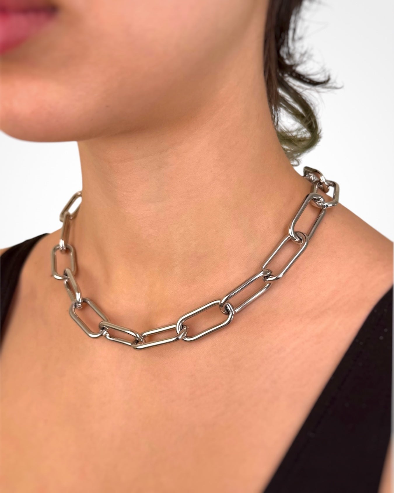 CABLE LINK CHAIN NECKLACE