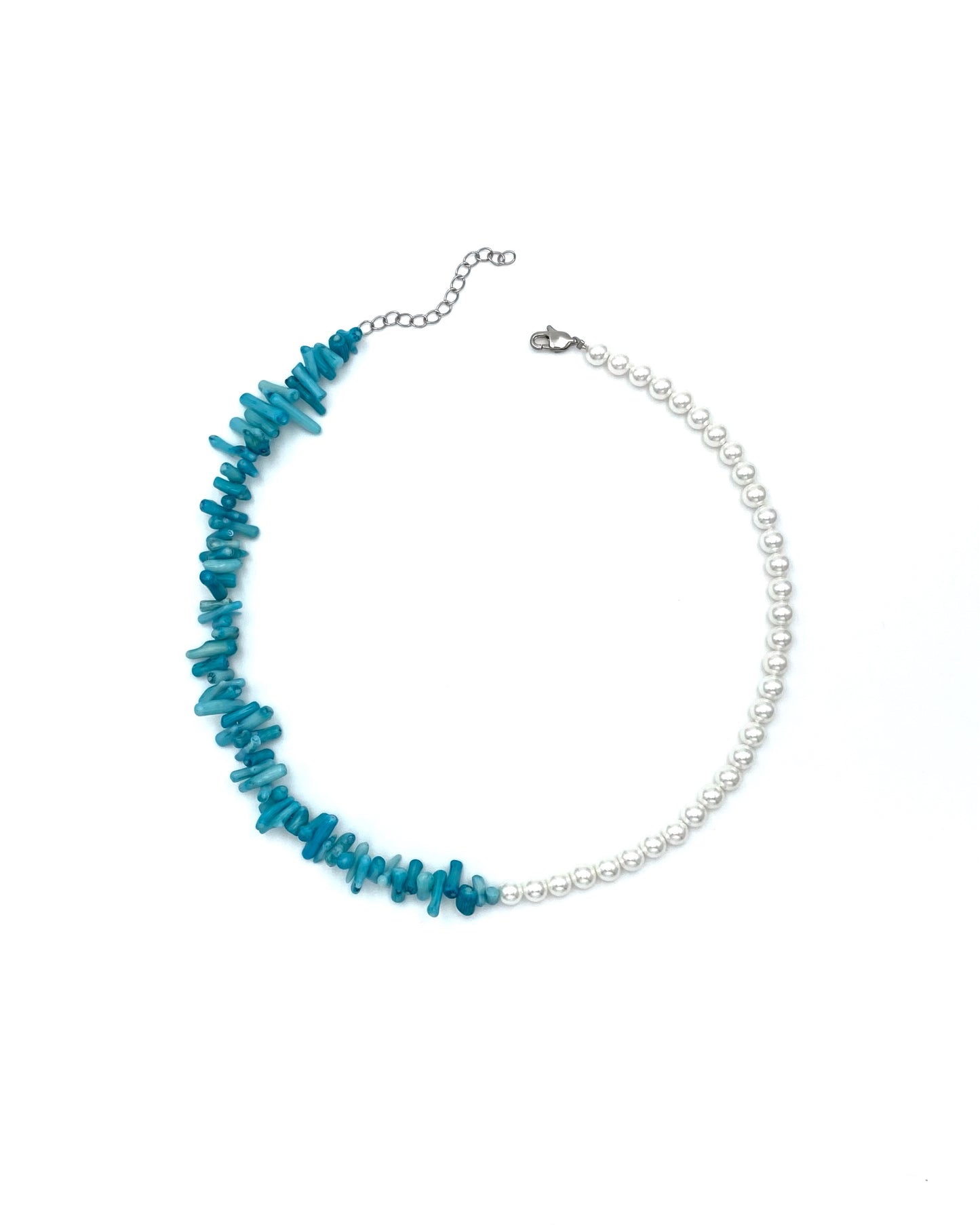 PEARL & CORAL NECKLACE FVCKJEWELS