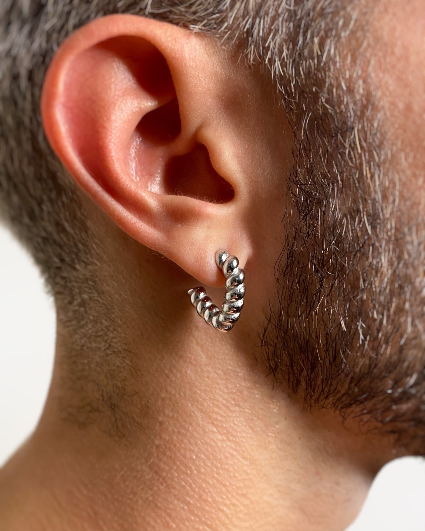 HEART TWISTED EARRINGS FVCKJEWELS