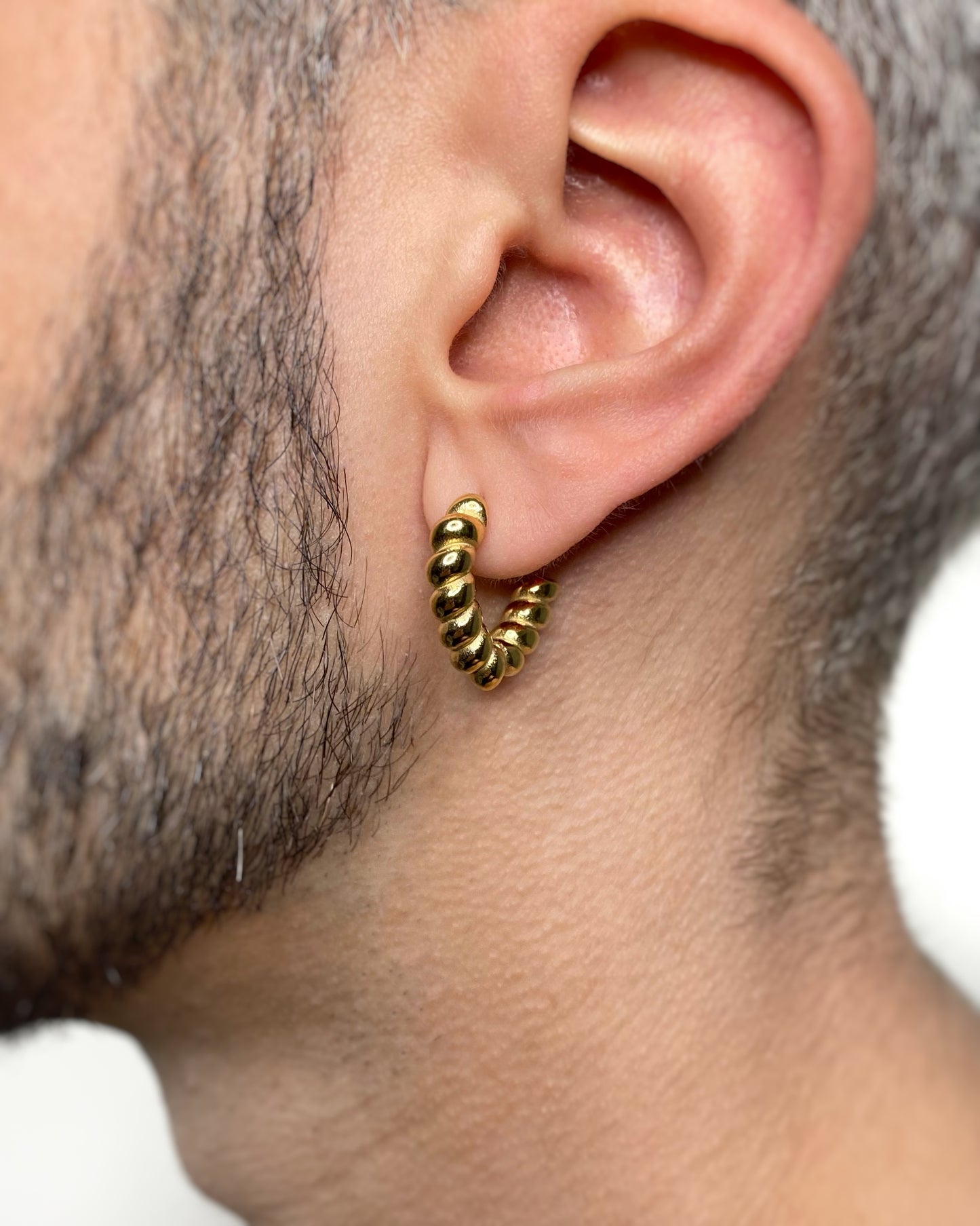 HEART TWISTED EARRINGS FVCKJEWELS