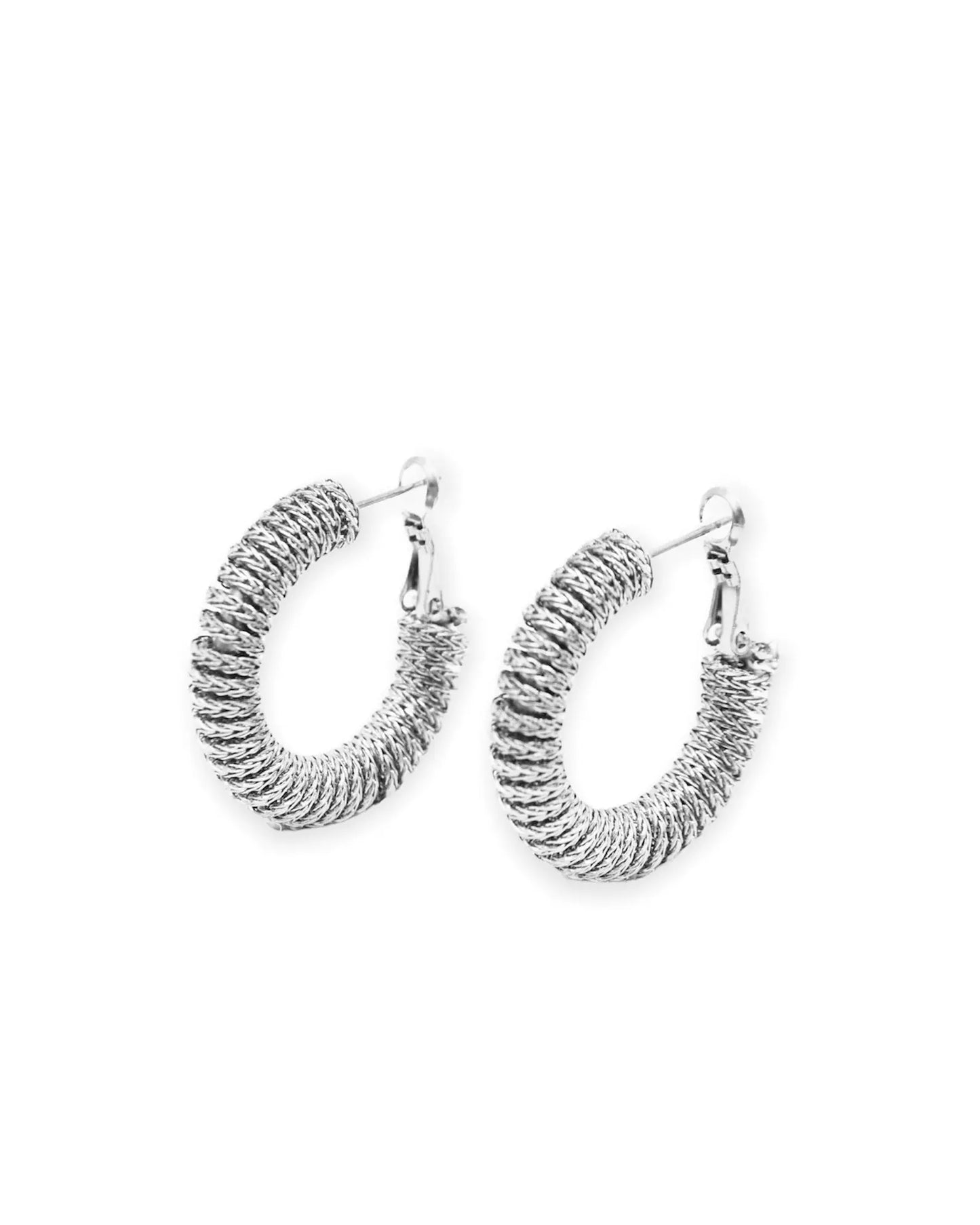 CHAIN HOOPS FVCKJEWELS