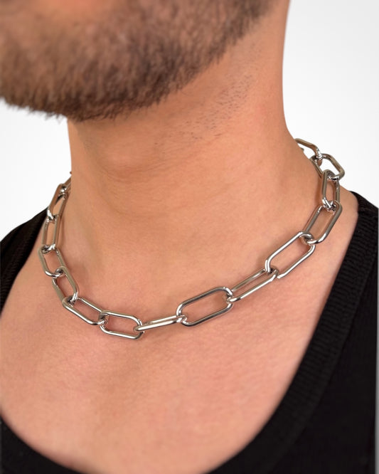 CABLE LINK CHAIN NECKLACE