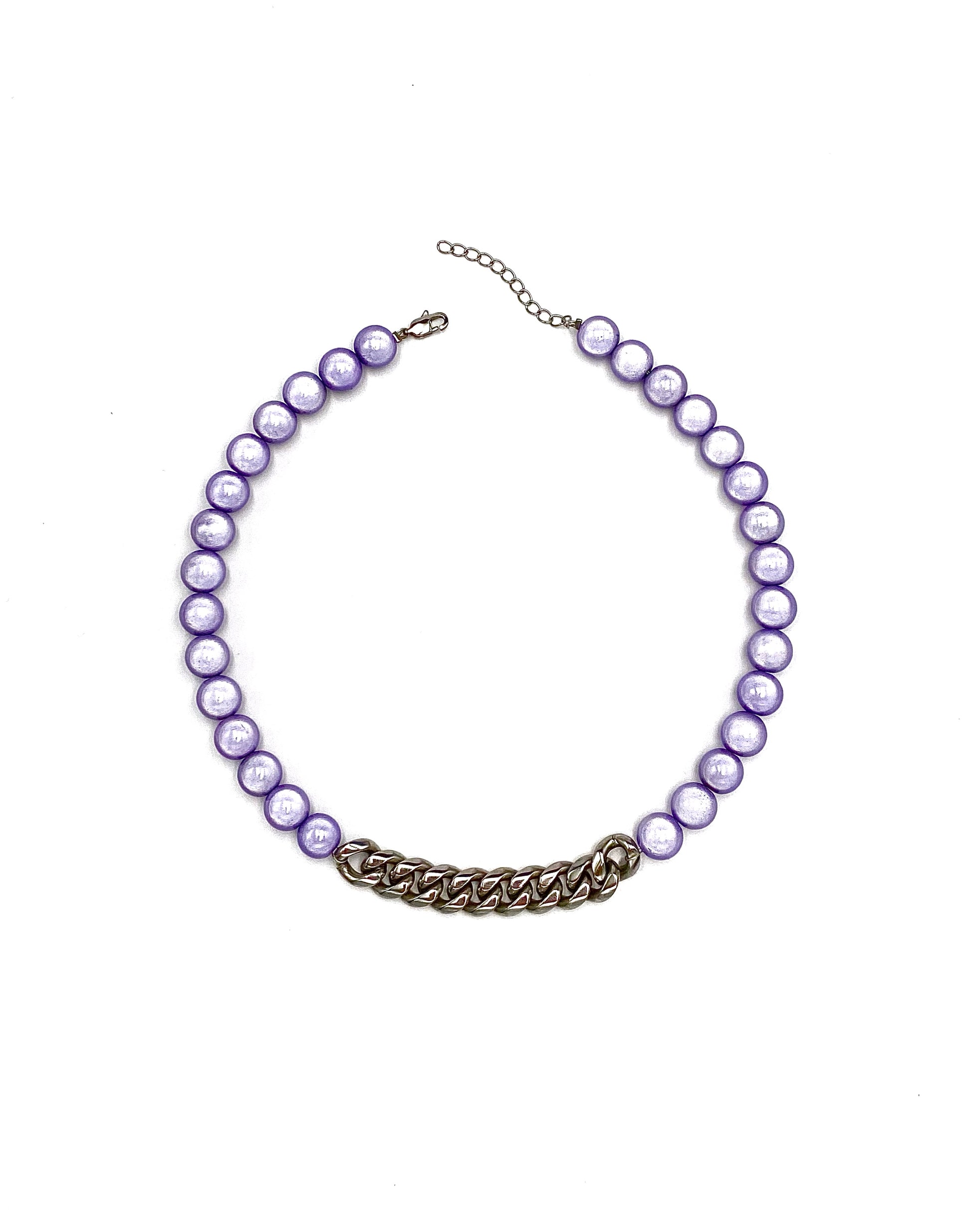 Reflective Pearl Chain/ Choker | RARE-ROMANCE